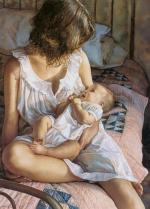 水粉大师Steve Hanks 037-InTheEyesOfTheInnocent
